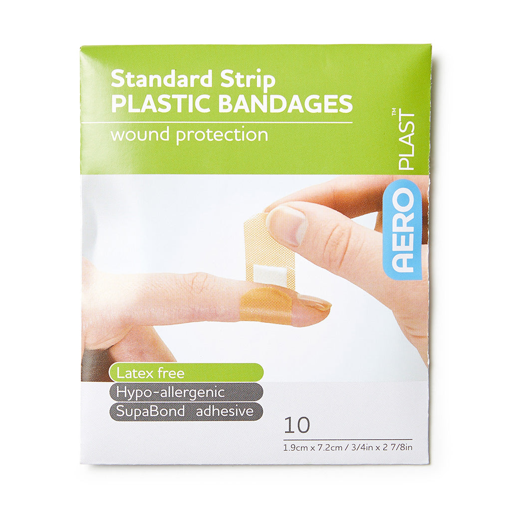 Student First Aid Plastic Dressing Strips front