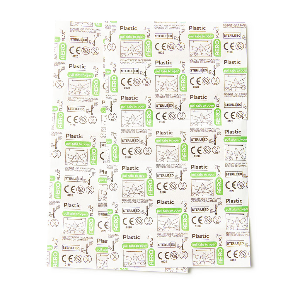Student First Aid Plastic Dressing Strips packaging