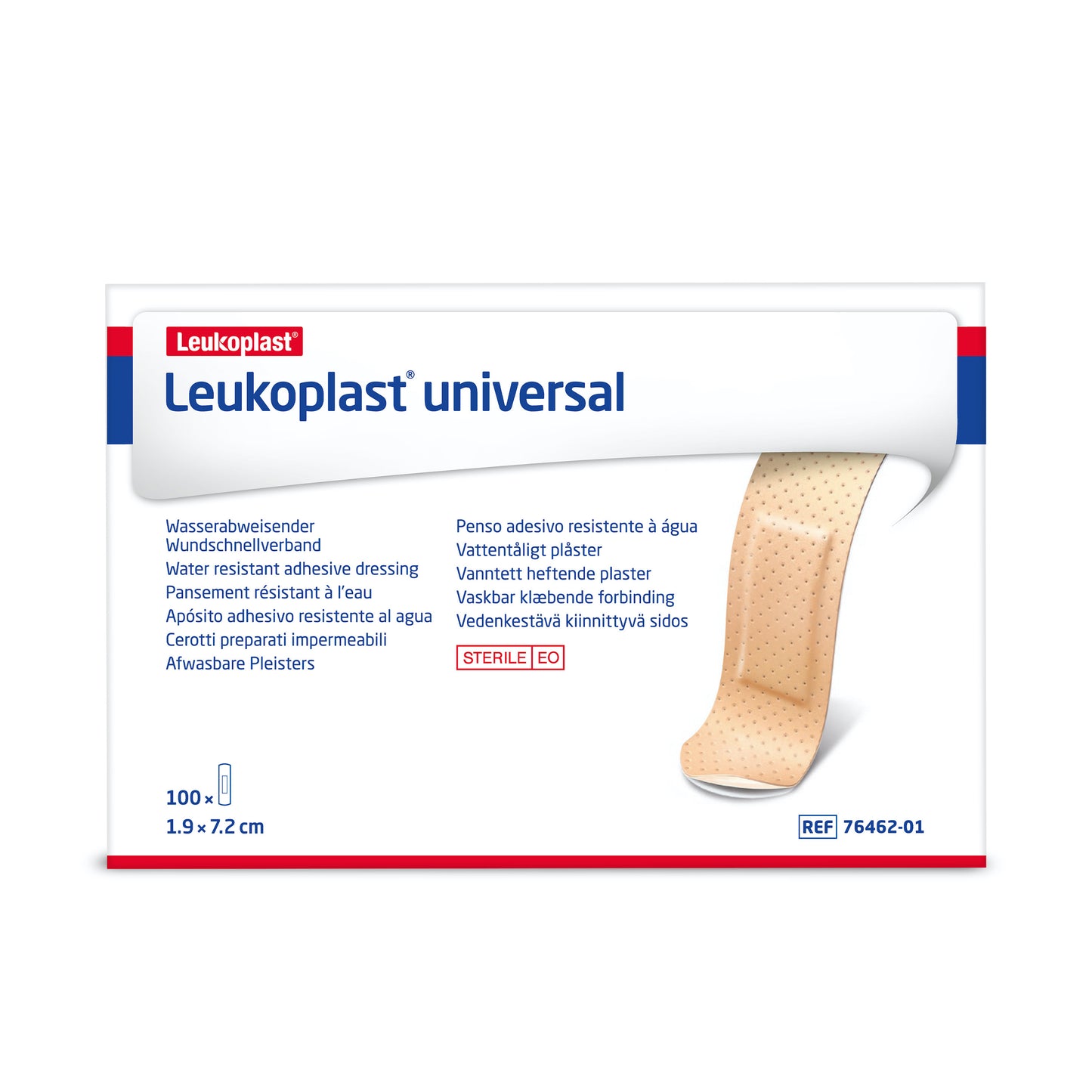 12 x Plastic Dressing Strips Latex Free 1.9cm x 7.2cm (100) 10201002 Bulk Buy