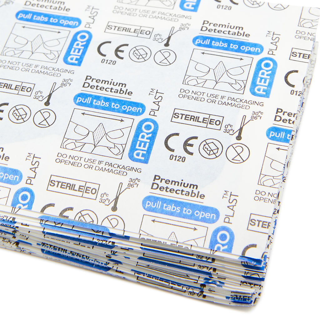 Blue Detectable Fingertip Dressing Large (25) 10203011