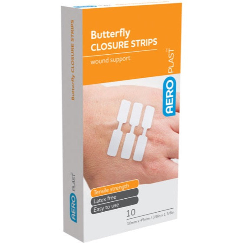 Student first aid butterfly closure strips pack shot