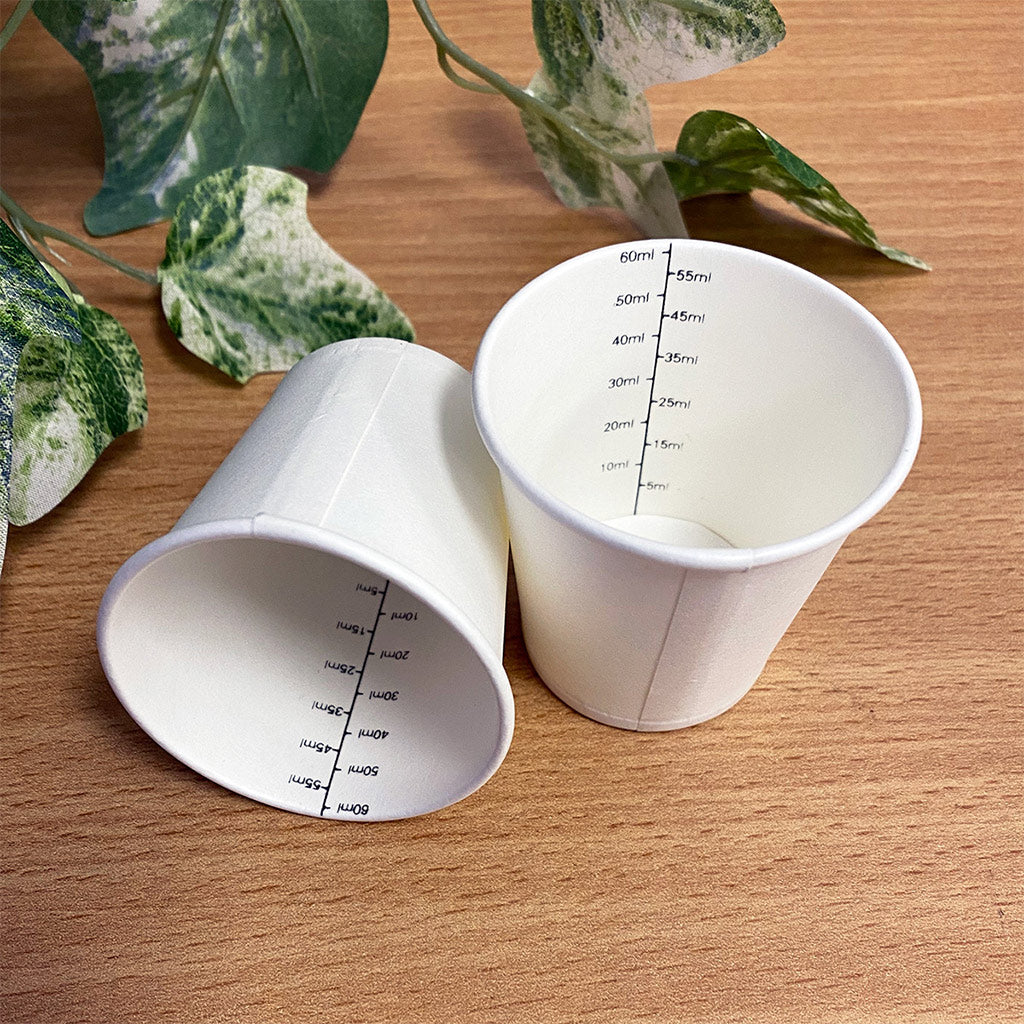 Cup Medicine Paper Disposable 60ml (100) 10701032