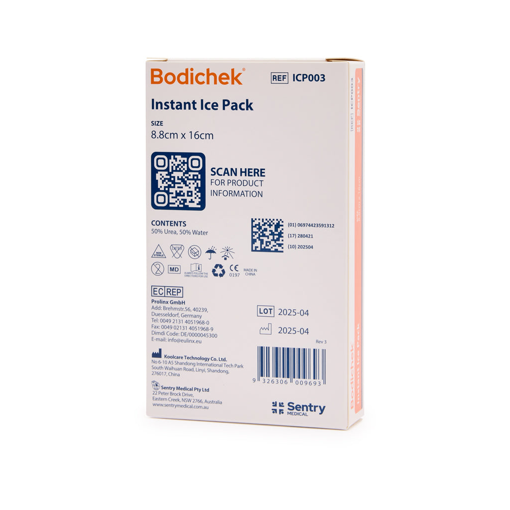 Instant Ice Pack Disposable Small 10801010