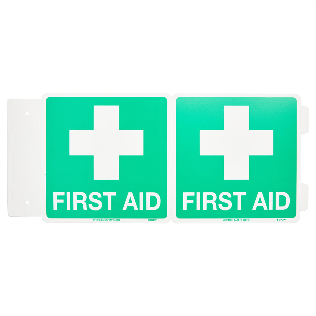 Student First Aid off-wall sign