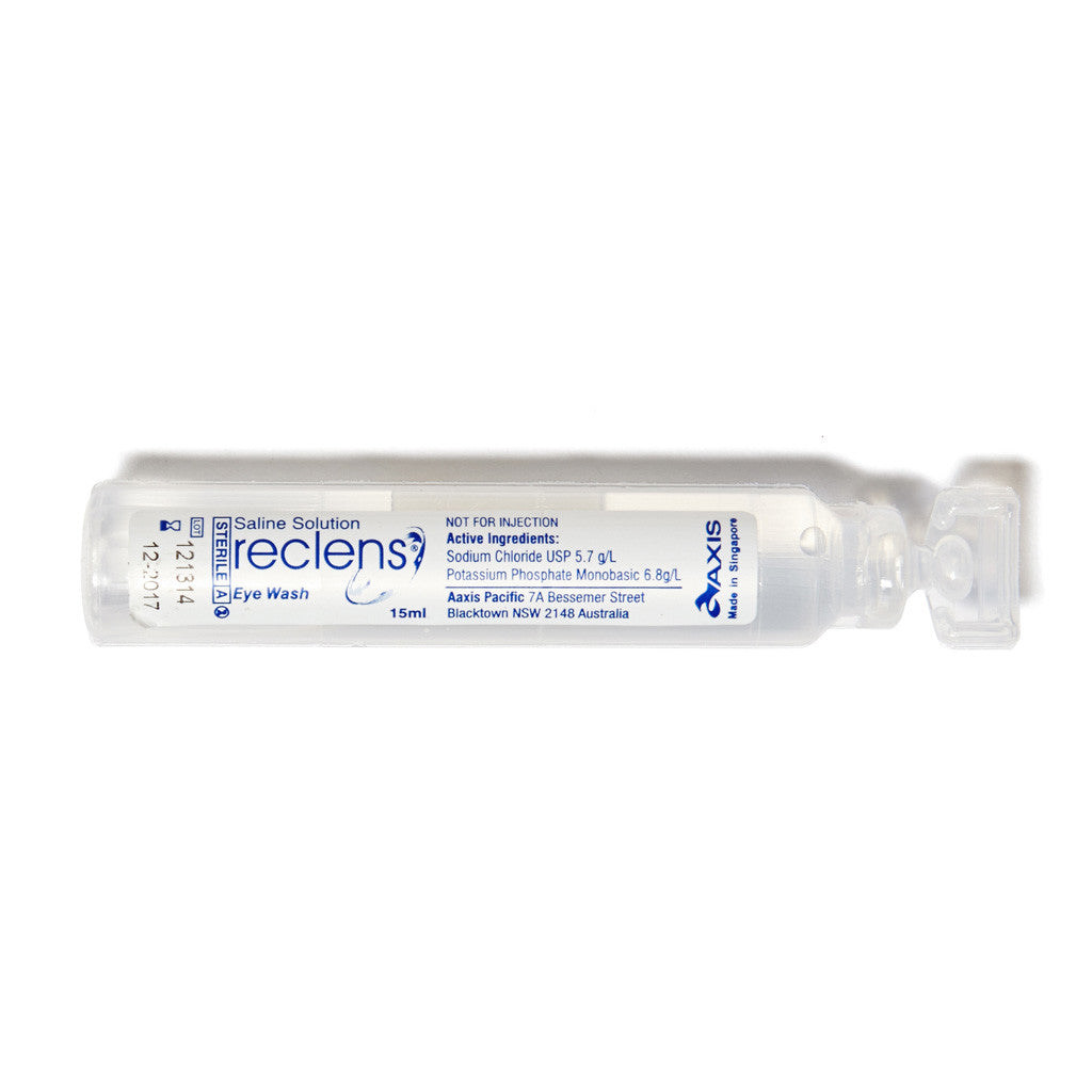 Eyewash Saline Ampoule 15ml 10601002