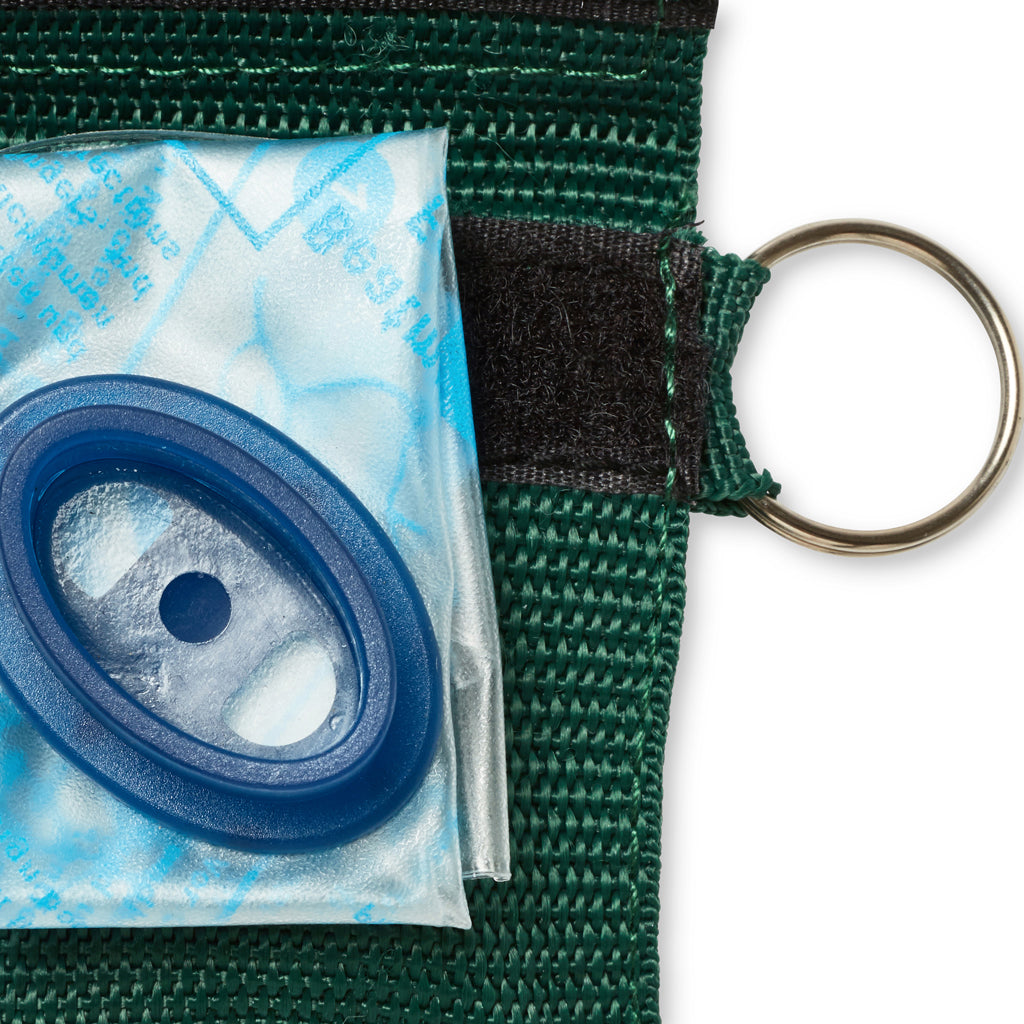 Resuscitation Face Shield Disposable on Keyring 11301112