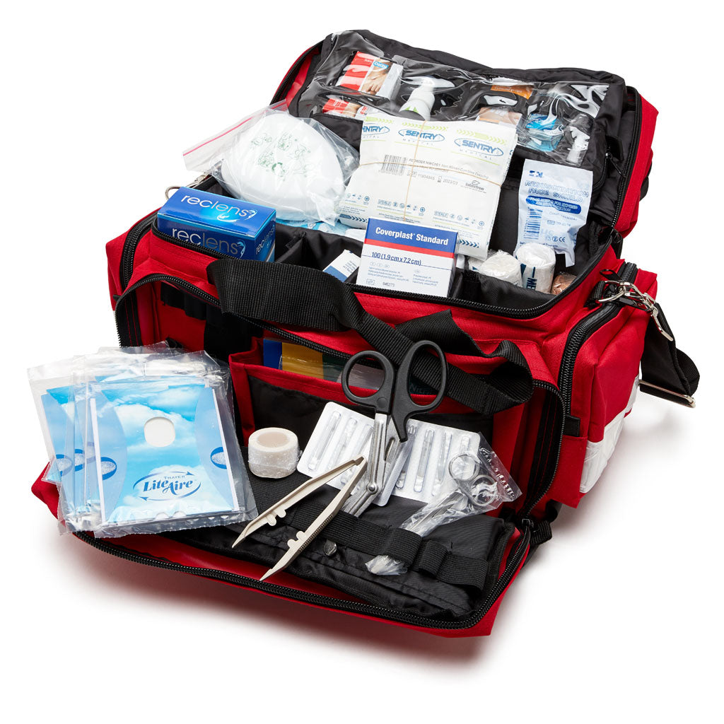 Student First Aid School Outing First Aid Kit Large open