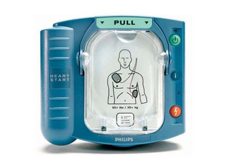 Philips HeartStart Defibrillator (AED) HS1 with Case 11302100