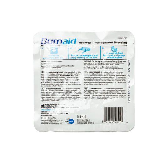 Burnaid Dressing 10cm x 10cm 10502001