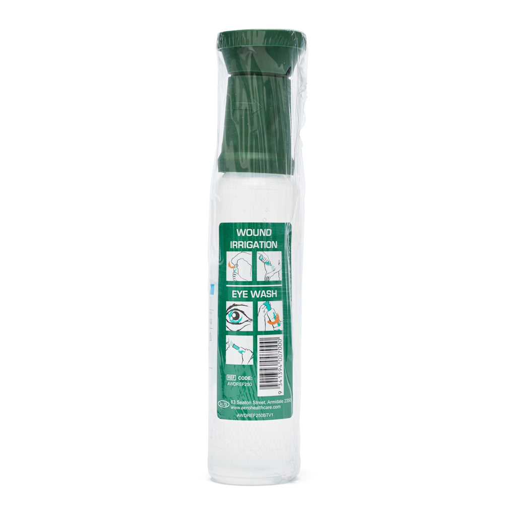 Eyewash Saline with Eye Cup 250ml 10602004