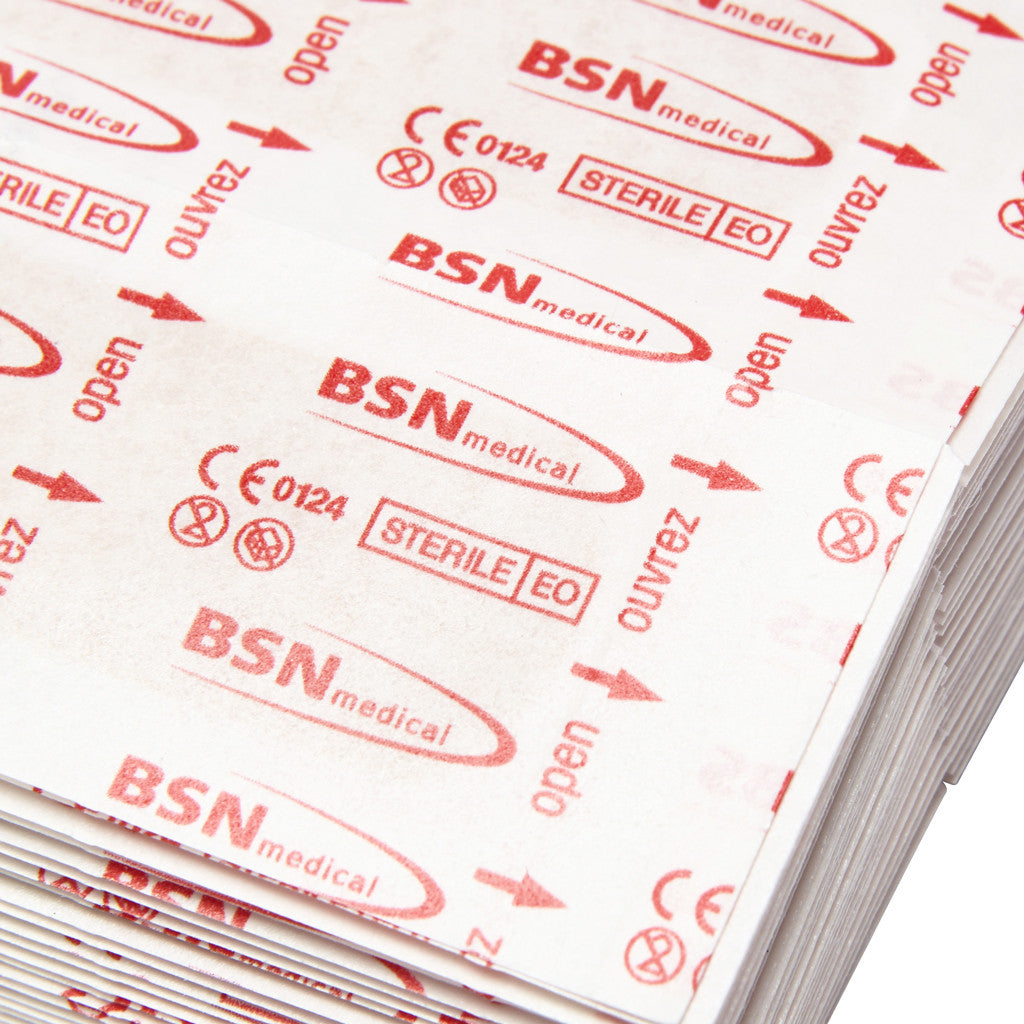 Coverplast Plastic Dressing Strips 1.9cm x 7.2cm 50 Box - Close - Student First Aid