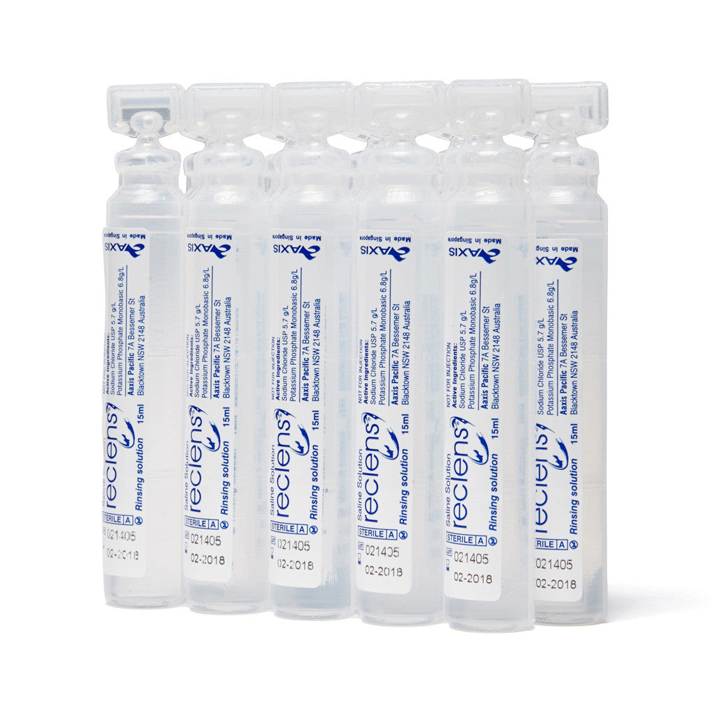 Eyewash Saline Ampoules 15ml 15 Pack - Medium - Student First Aid