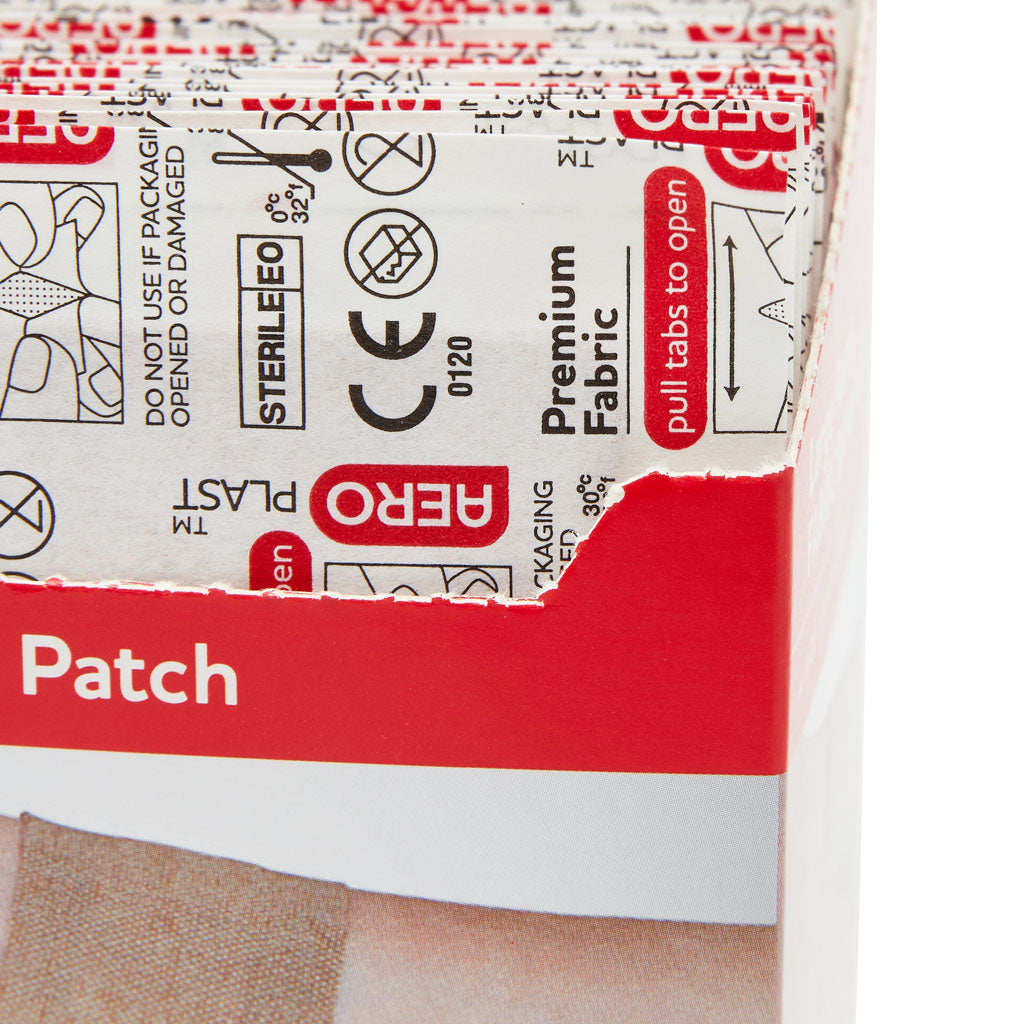 Fabric Dressing Patch Latex Free 7.5cm x 5cm (25) 10202012
