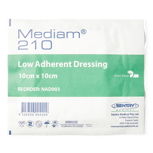 Low-adherent Dressing 10cm x 10cm 10205008
