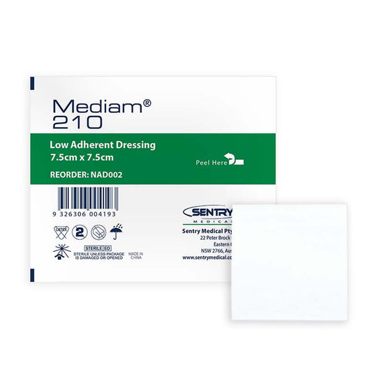 Low-adherent Dressing 7.5cm x 7.5cm 10205009