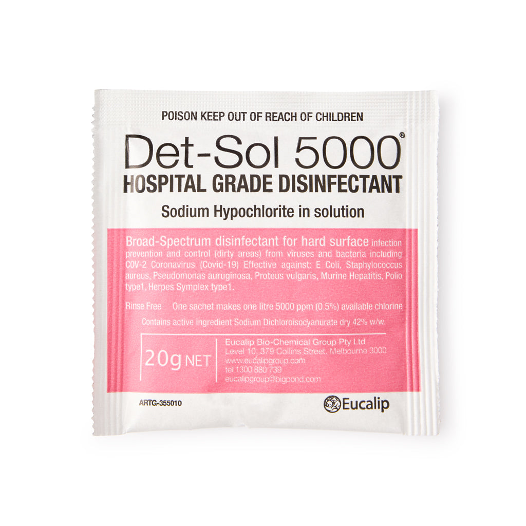 Det-Sol 5000 Disinfectant Sachet 20g 40402007