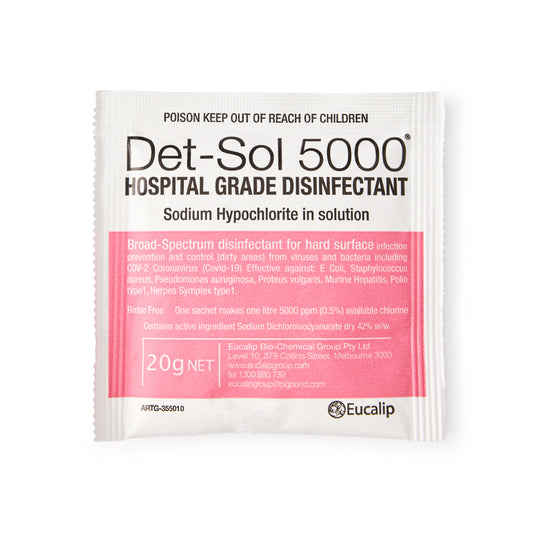 Det-Sol 5000 Disinfectant Sachet 20g 40402007