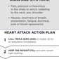 CPR/Heart Attack Emergency Pocket Guide 11401043