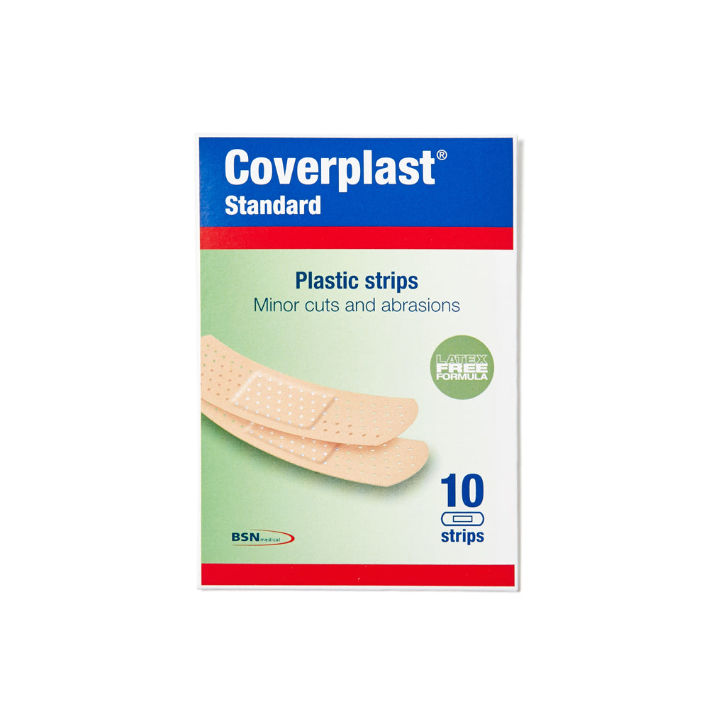 Plastic Dressing Strips Latex Free 1.9cm x 7.2cm (10) 10201001